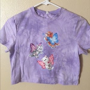 SOLD- Cat Fairy crop top